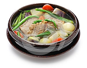 Pork sinigang, filipino cuisine