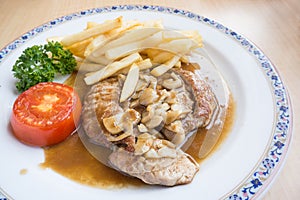 Pork steak