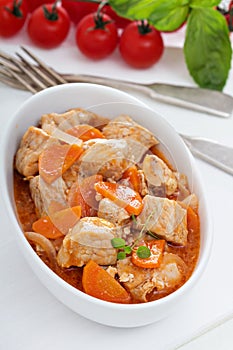 Pork and vegetable stew