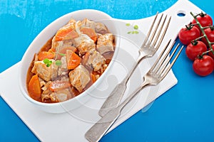 Pork and vegetable stew