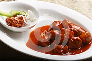 Pork Vindaloo - Hot and Sour Pork from Western