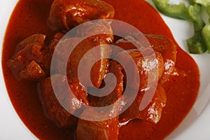 Pork Vindaloo - Hot and Sour Pork from Western photo