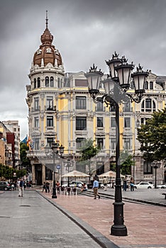 Porlier Square in Oviedo