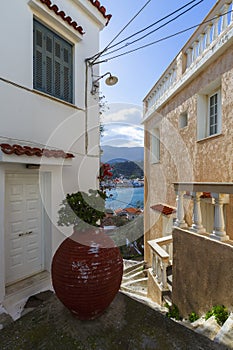 Poros island.