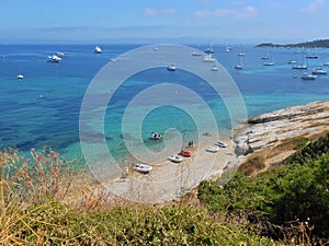 Porquerolles island, Hyeres, France.