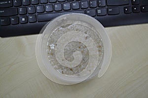 Porridge from the top, also known as 