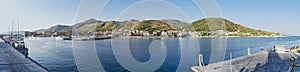 Port of Acciaroli panoramic view