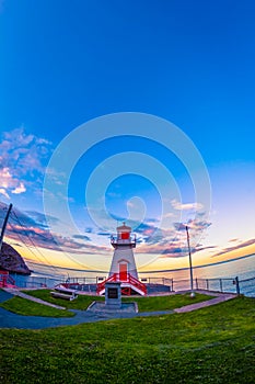 Port Amherst Lighthouse at St John Newfoundland