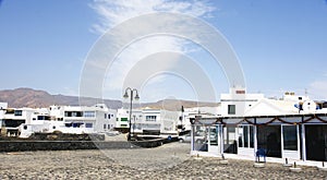 Port of Arrieta in Lanzarote photo