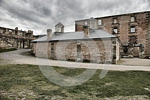 Port Arthur building in Tasmania, Australia.