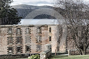 Port Arthur building in Tasmania, Australia