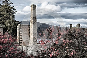 Port Arthur building in Tasmania, Australia.