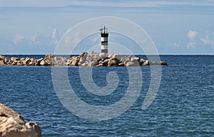 Port of Bar in the Montenegro state