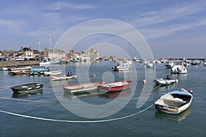 Port of Barfleur in France