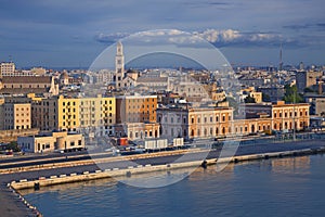 Port of Bari. photo