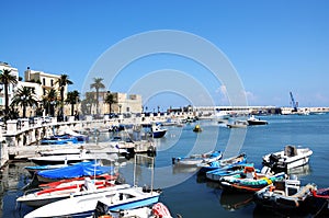 Port in Bari photo