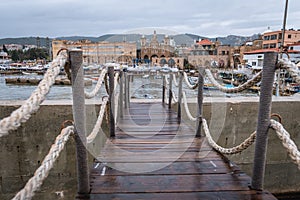 Port of Batroun town