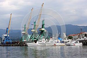 Port in Batumi