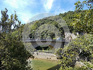 Port and beach of the municipality of Lekeitio-Lequeitio, in the Basque Country, north of Spain. Located next to the Cantabrian