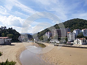 Port and beach of the municipality of Lekeitio-Lequeitio, in the Basque Country, north of Spain. Located next to the Cantabrian