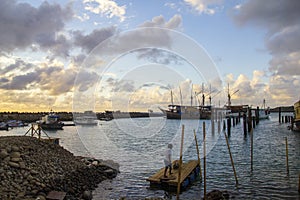 A port in Bira beach South Sulawesi