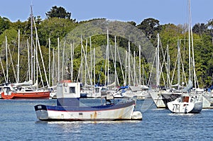 Port of BÃ©nodet in France