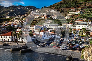 The Port of Camara de Lobos, Madeira.
