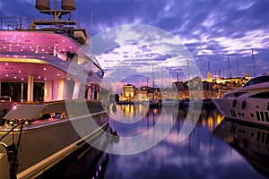 Port of Cannes, French Riviera, France.