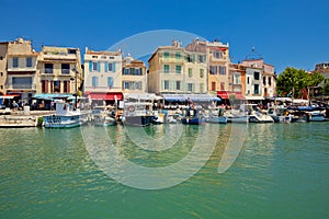 Port of Cassis old town. Provence, France