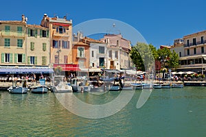 Port of Cassis old town. Provence, France