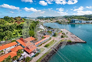 Port of Castries, St Lucia. photo