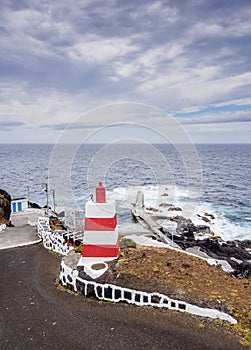 Port in Cinco Ribeiras on Terceira Island photo