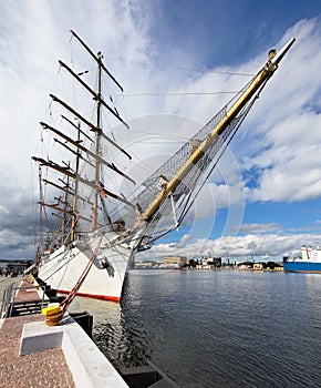 Port city of Gdynia