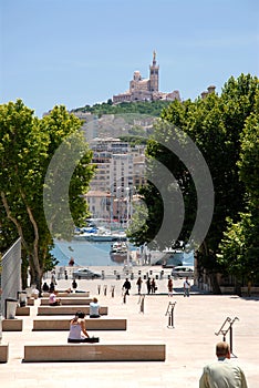 Port and city of Marseille