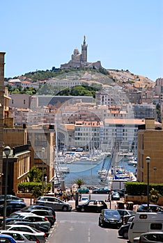 Port and city of Marseille