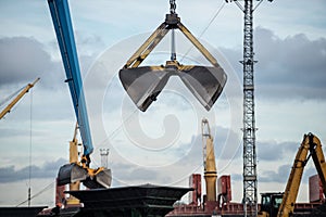 Port coal handling equipment.