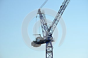 Port container crane photo