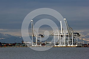 Port cranes