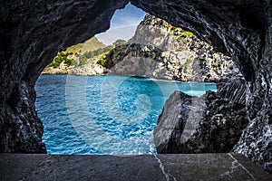 Port de Sa Calobra view, Mallorca, Spain