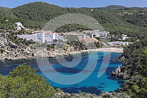 Port de Sant Miquel - tourist town Ibiza