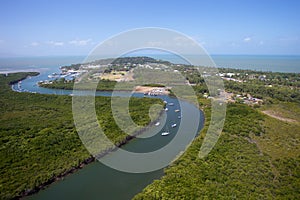 Port Douglas aerial landscape