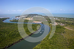 Port Douglas aerial landscape photo