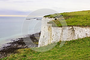 Port of Dover, seascape, view from the cliff