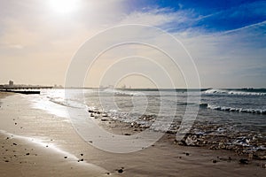 Port Elizabeth beach view, South Africa panorama