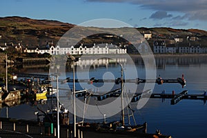 Port Ellen harbor, Islay, Scotland