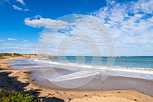 Port Elliot beach in South Australia