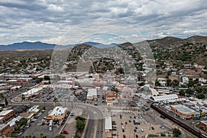 Port of Entry USA Mexico border in Nogales, Arizona