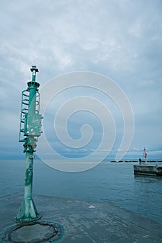 Port equipment in the riviera romagnola