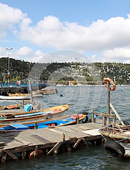 The port of Eyup, Istanbul. photo