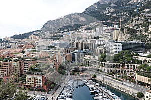 Port of Fontvieille in Monaco photo